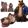 Dog Head Creature Doll Custom,Fantasy Pussy Stroker Male Masturbator Sex Toys for Men
