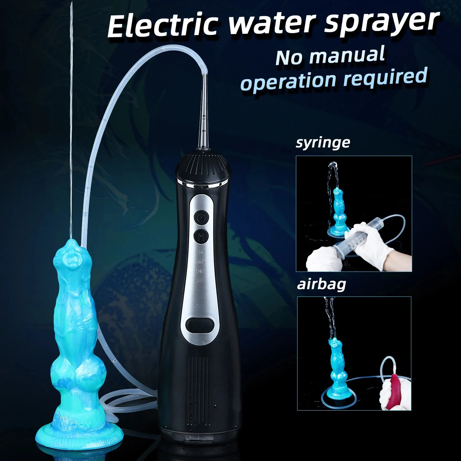 Spike Wolf Fantasy Creature Silicone Suction Cup Dildo Automatic Water Jet Design Soft Silicone