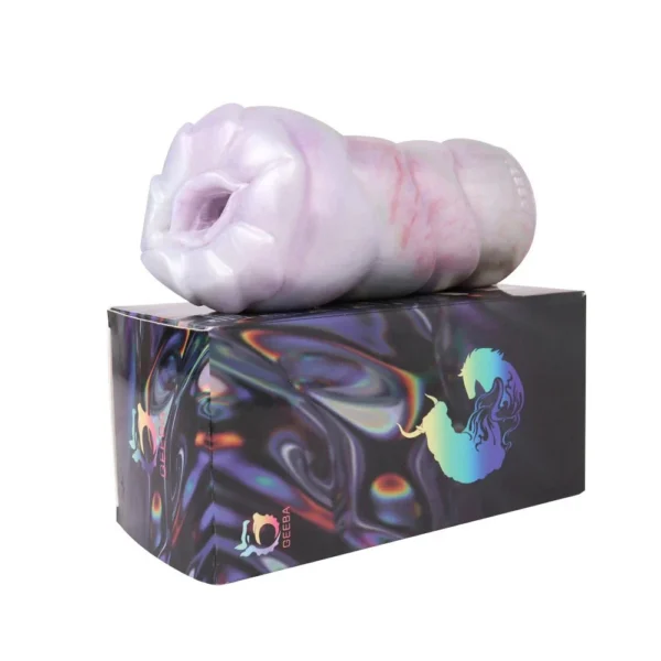 593gFantasy Silicone Male Masturbator Realistic Vaginal Design Color Male Masturbator Silicone Men Stroker Adult Sex Toy for Men