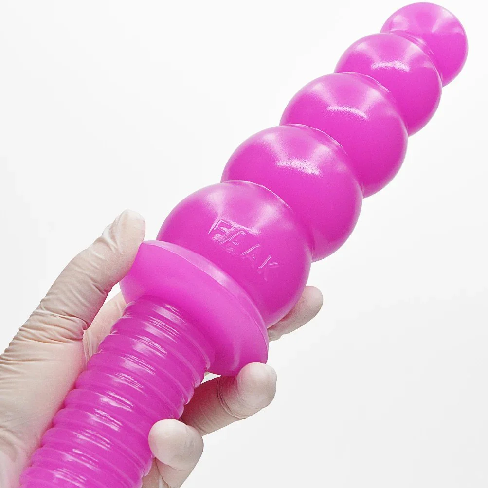 28cm 5 Anal Beads Sex Supplies Huge Anal Sex Toys Thick Beaded Chapelet Anal Butt Plugs for Masturbator