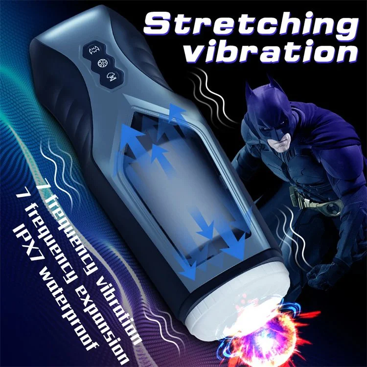 7 Frequency Automatic Male Stroke Masturbation Toy Vibration Thrusting Masturbation Cup Sex Toys