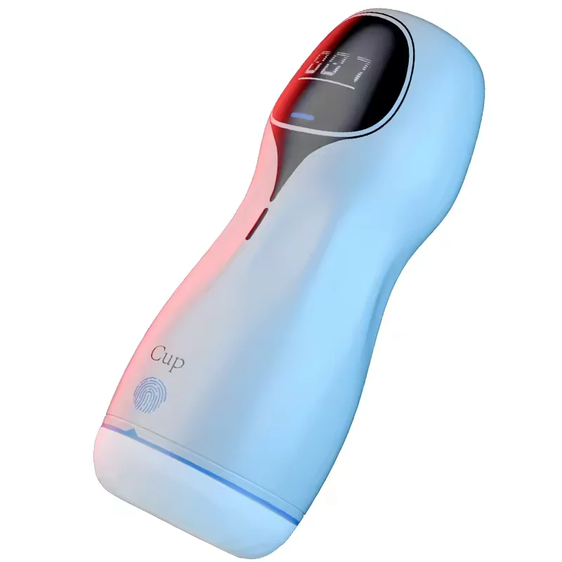 Aircraft Cup Men's Intelligent Count Sucking Cup Interactive Pronunciation Vibration Exerciser Sex Toys for Men Sex