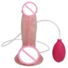 Soft Silicone Penis Ejaculation Dildo Artificial Squirting Dildo Massage Vaginal Simulation Dildo Sex Toys