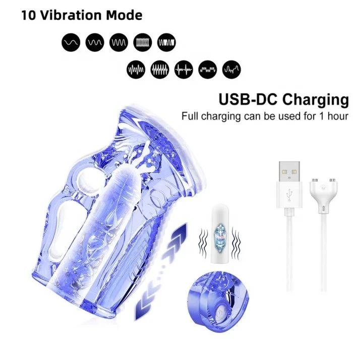 Adult Male Airplane Cup Vibrating Masturbation Sex Toys TPE Material Novelty Toys for Women