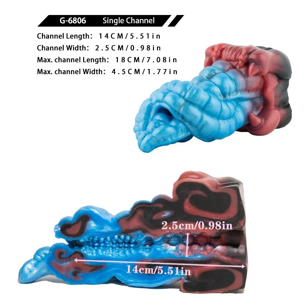 African Cheetah Abyss Fang Masturbator Silicone Material for Intense Wrapping Sensation Realistic Experience Male Masturbator