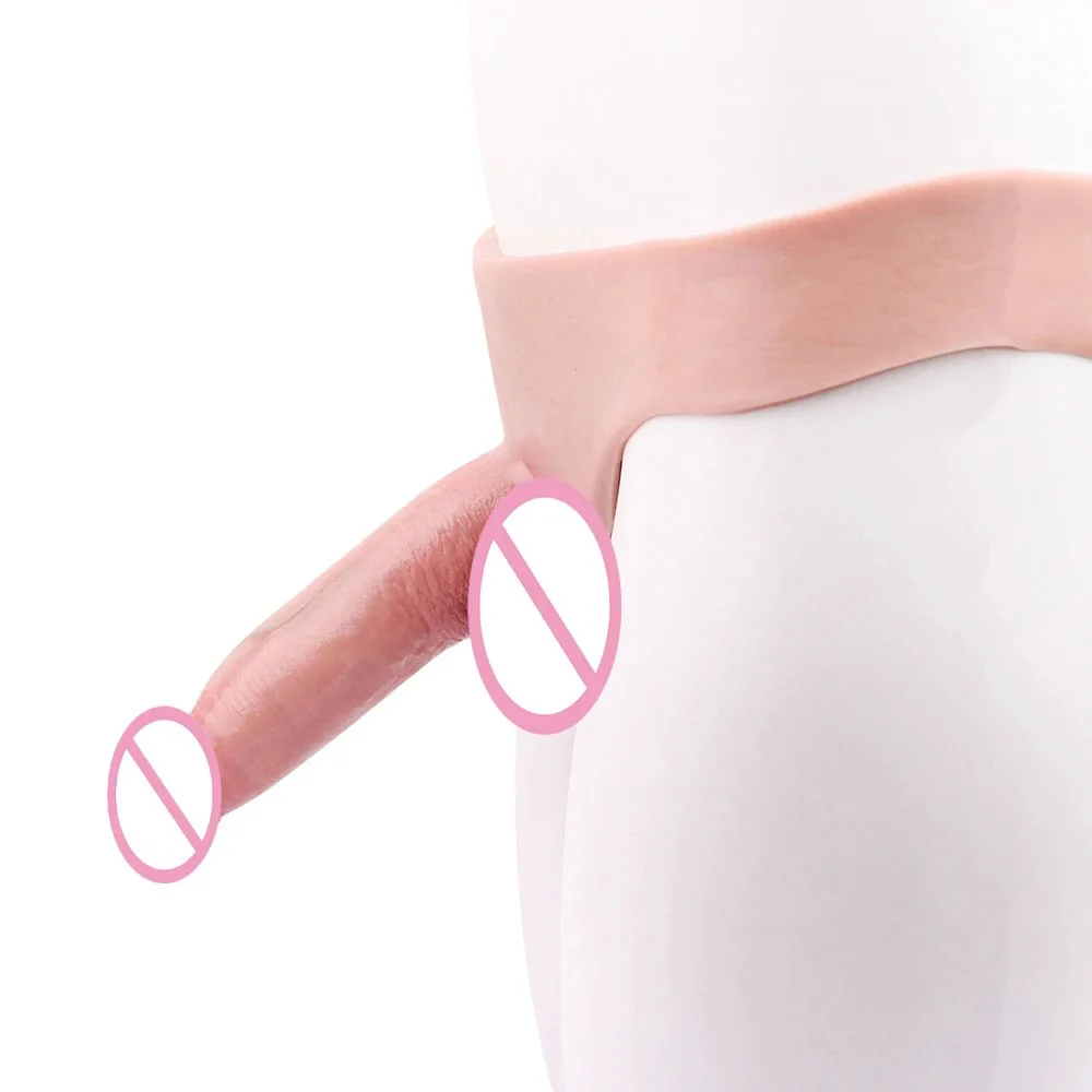 Soft Strapon Dildo Panties Realistic Hollow Dildo for Men Gay Adult Sex Toys for Lesbian Women Penis Pants Adult Masturbation
