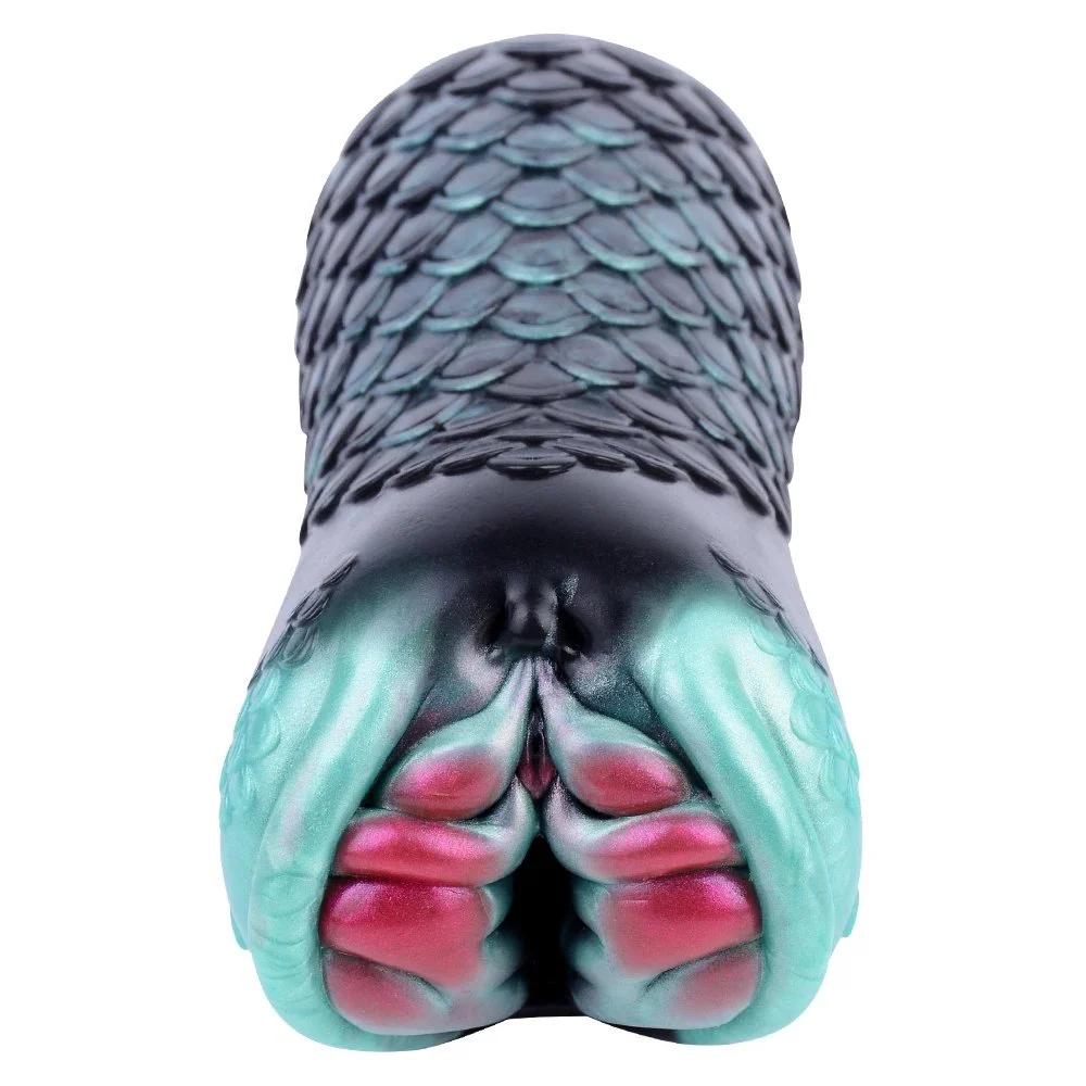Fantasy Black MamBa Snake Masturbation Cup Soft Silicone Sex Masturbation Men's Fantasy Vaginal Masturbator Male Adult Toy