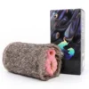 Animal Type Male Masturbator in Fur Fantasy Pocket Pussy Stroker Double Hole Furry Realistic Vaginal Sex Toy for Men