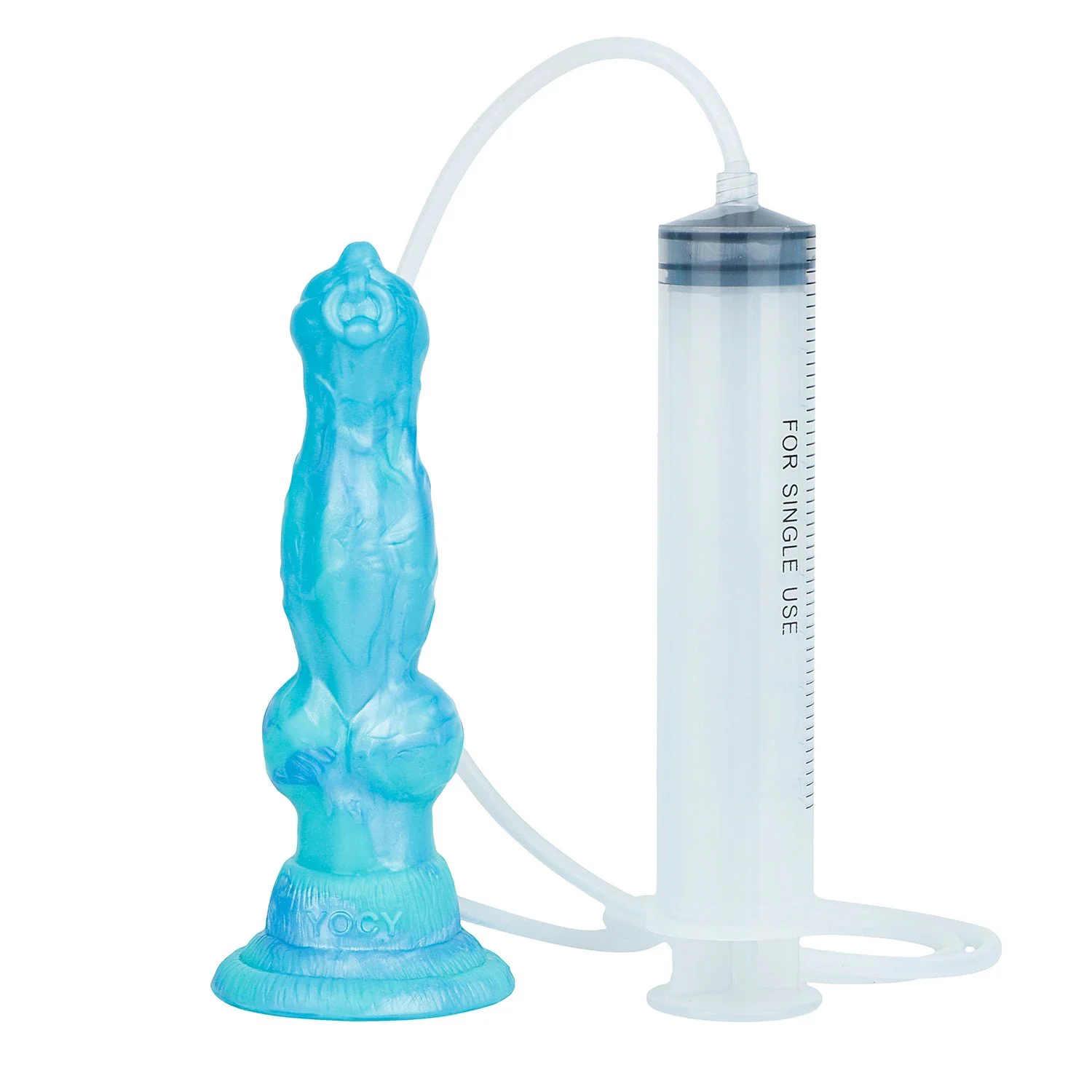 Spike Wolf Fantasy Creature Silicone Suction Cup Dildo Automatic Water Jet Design Soft Silicone