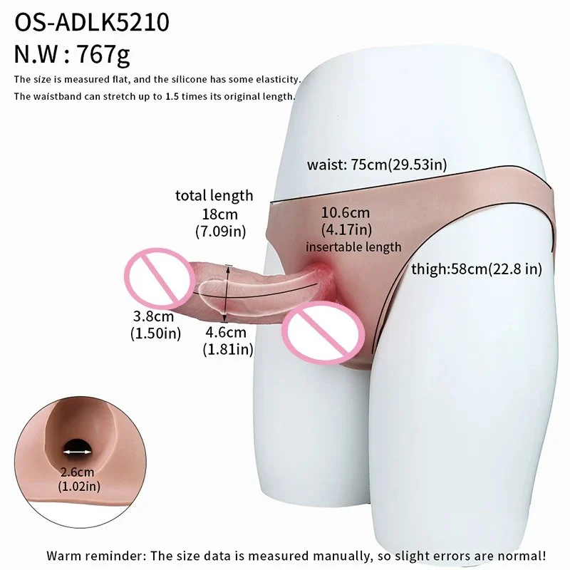 Strap on Dildo Wearable Underwear Panties Realistic Dildo for Men Gay Adult Game Sex Toys for Lesbian Women Penis Pants
