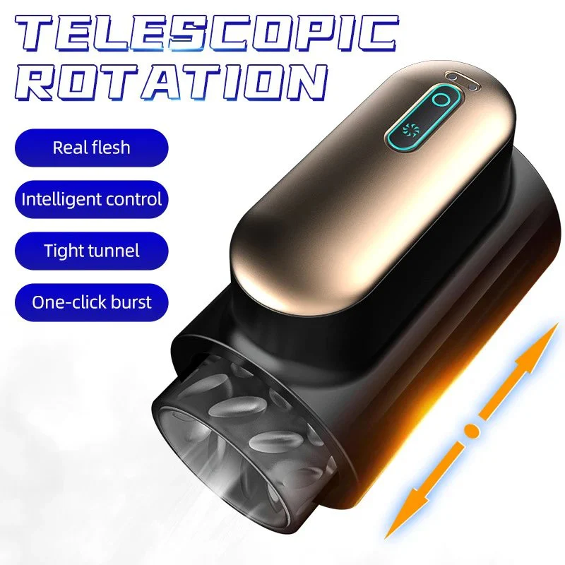 10 Frequency Automatic Rotation Telescopic Masturbator Cup Male Sucking Machine Sex Toys for Men