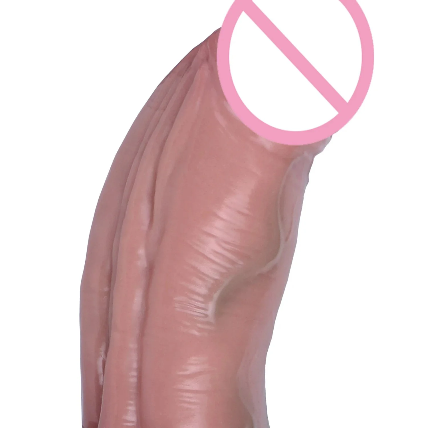 Thick Strong Penis Realistic Dildo Extension Penis Sex Toys Werable Hollow Dildo Strap on Dildo for Men Women
