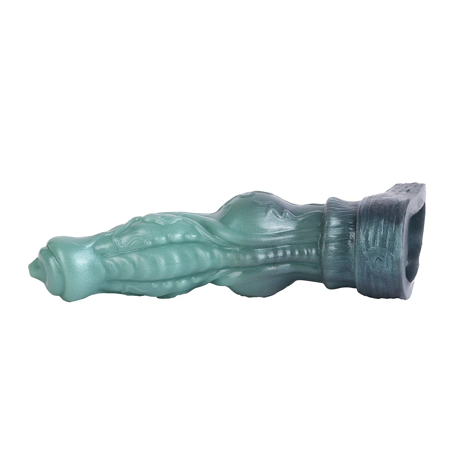 8.26in Fantasy Hunter Gentleman Penis Sleeve Effectively Extends and Enhances with Internal Textures Increases Sensation for Men