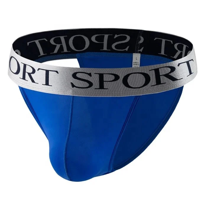 Men's Sexy Icy Silk Boxer Briefs High Slit Low Rise Design for Adults Boys Men