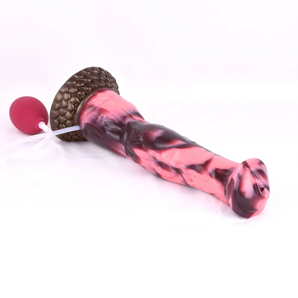 Soft Silicone Squirting Horse Dildo Fantasy Dildo Toys Sex Adult for Woman
