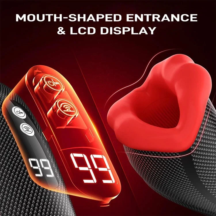 APP LCD Display Male Penis Massage Exercise Masturbation Machine Sex Toys for Men