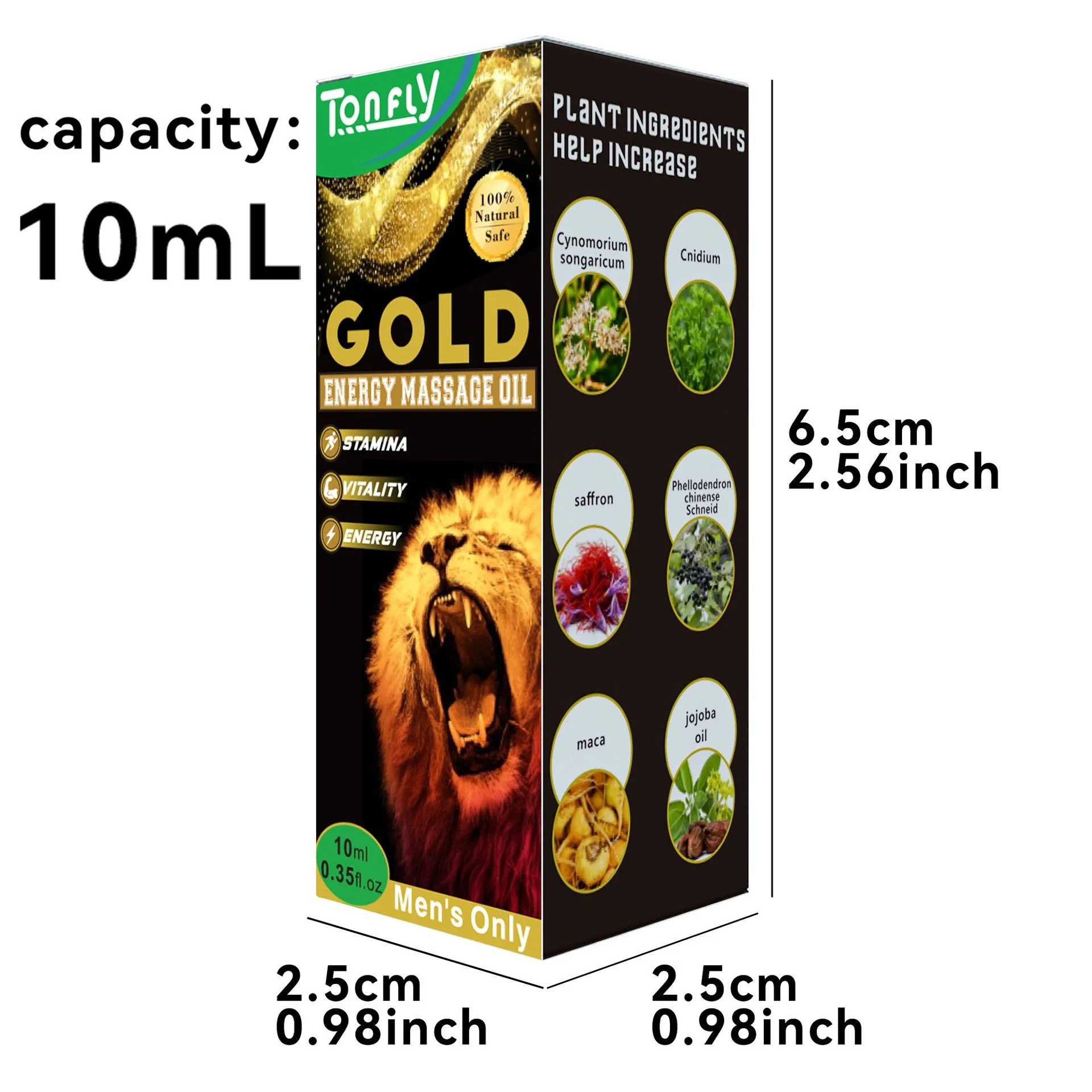 Male Private Care 10ML Men Enlargement Oil Sexual Products Penis Massage Power Oil