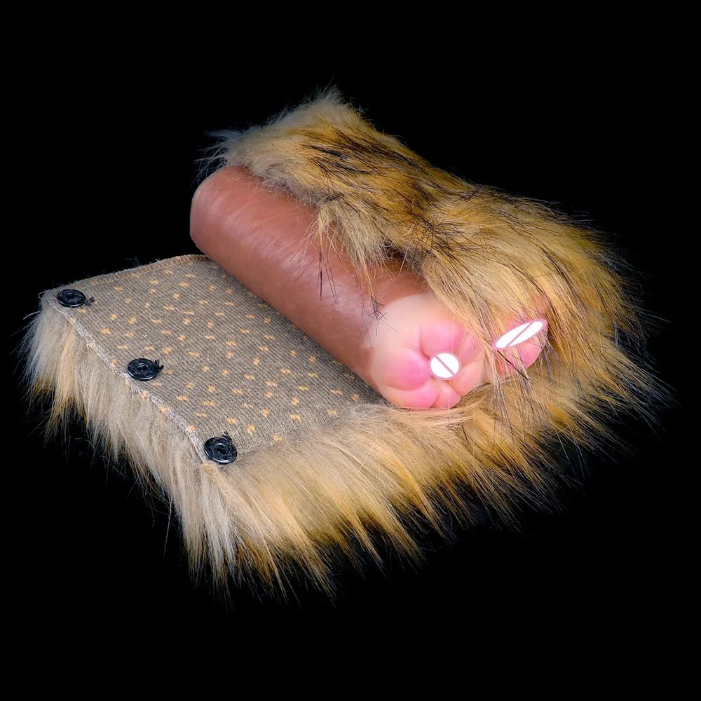 18 cm Length Dual Tight Channel Masturbation Cup Oral Sex Simulation Pocket Pussy Toys for Men