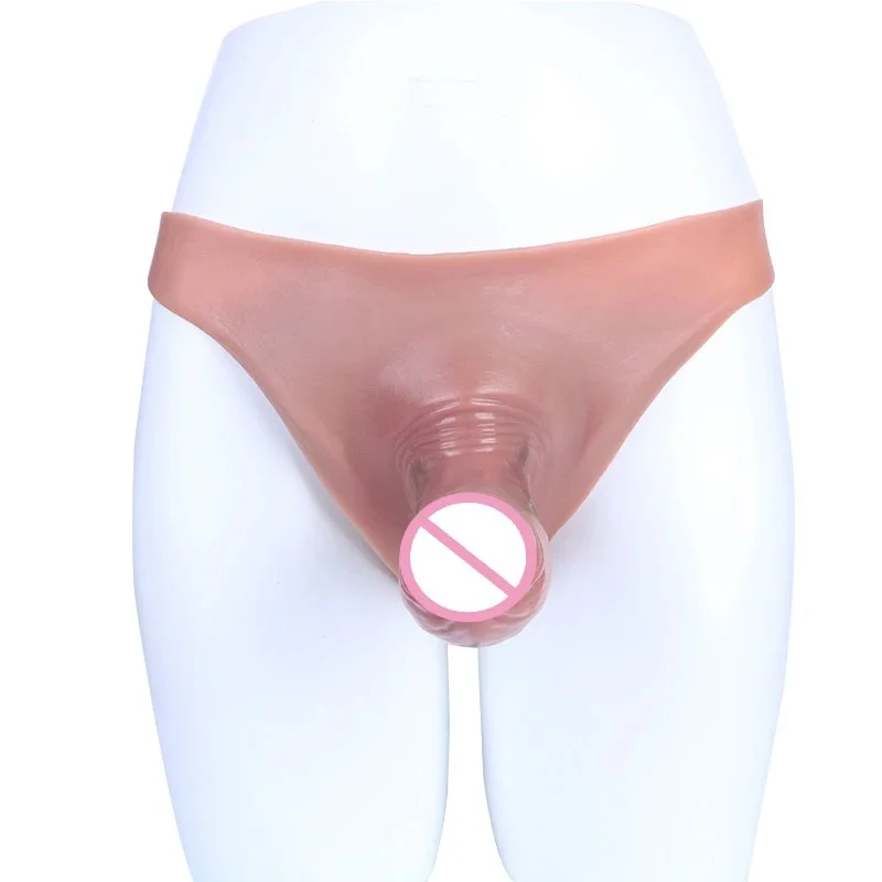 Realistic Strap on Hollow Dildo for Men Penis Dildo Sleeve Realistic Textured Cock Enlarger Extension Sex Toy for Couple