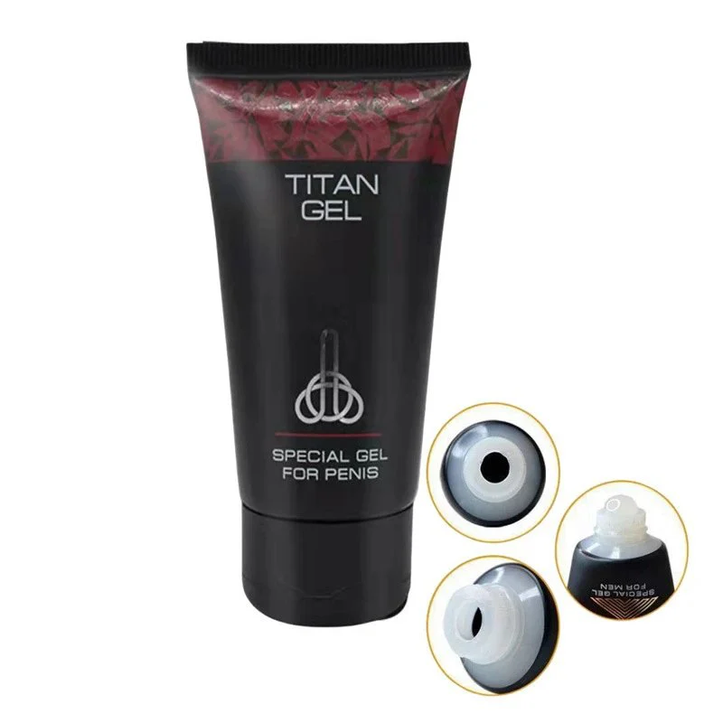 Male Private Care 50ml Power Penis Massage Cream Original TItan Gel Gold Red