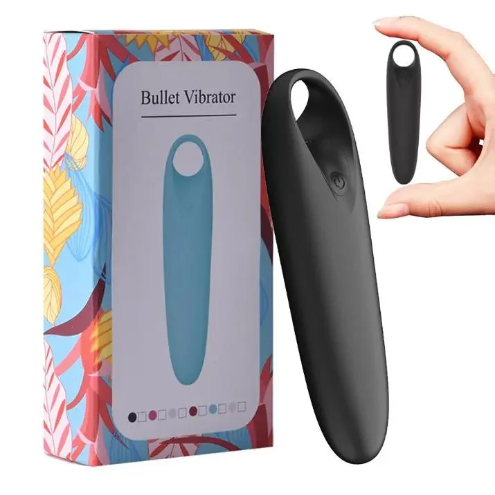 12 Frequency USB Finger Ring Vibrator Bullet Mini Handheld Vibrator Massager for Women Sex Toys