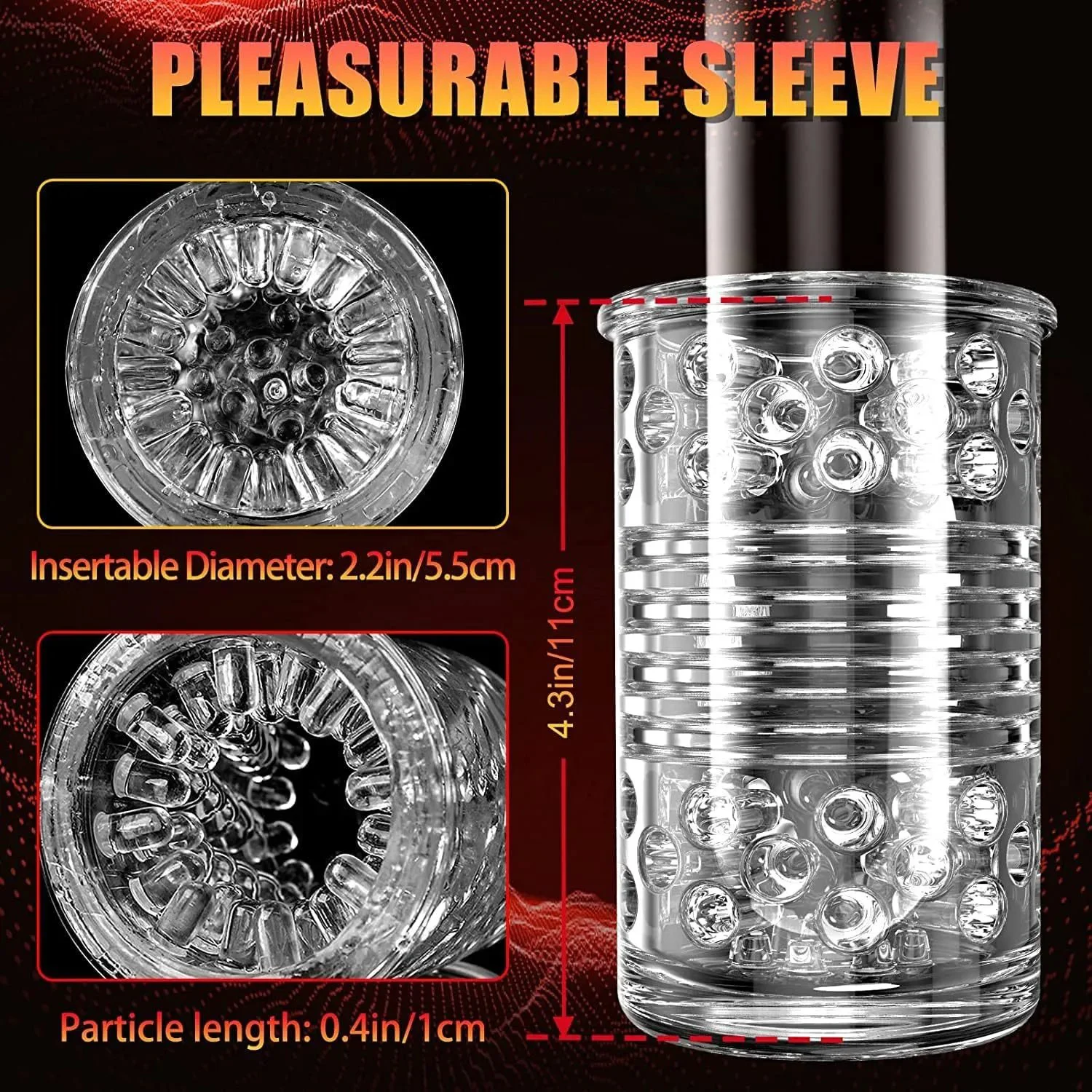 Automatic Electric Male Stroker Toy 7 Thrusting Rotating Modes Male Masturbator Cup Multiple Stimulation Features