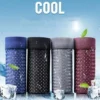4-Pack Men's Breathable Mesh Boxer Briefs Comfortable Classic Style Mid-Rise Shorts Custom Logo on Waist