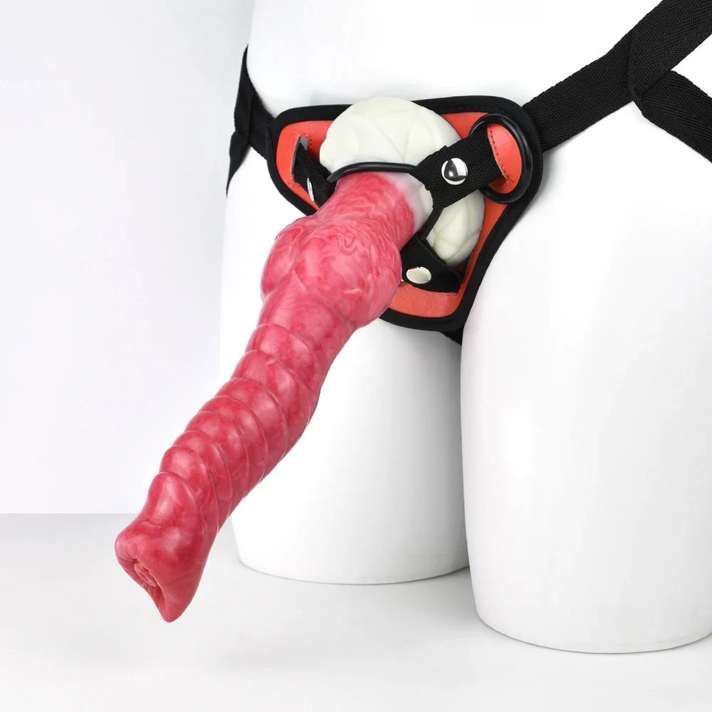 New Style Wearable Long Penis Dildo Realistic Dildo With Belt Strapon Penis Sex Toys Lesbian