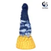 Super Soft Flexible High-grade Silicone Dildo Colorful Fantasy Sex Toys with Huge Head for Butt Plug Male Pleasure Toys