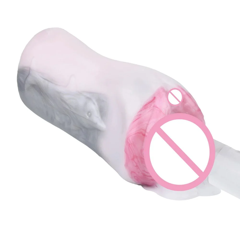 Dolphin Simulation Inverted Cup Sex Toys for Men Animal Reproductive Cavity