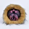 2in1 Realistic Animal Pussy Men Masturbator Soft Silicone Vaginal Anal Channel Fantasy Stroker Toy Fetish With Lifelike Fur