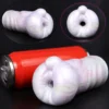 Dog Shaped Male Masturbator Silicone Artificial Vagina Masturbation Cup for Men Realistic Pocket Pussy Sex Toys