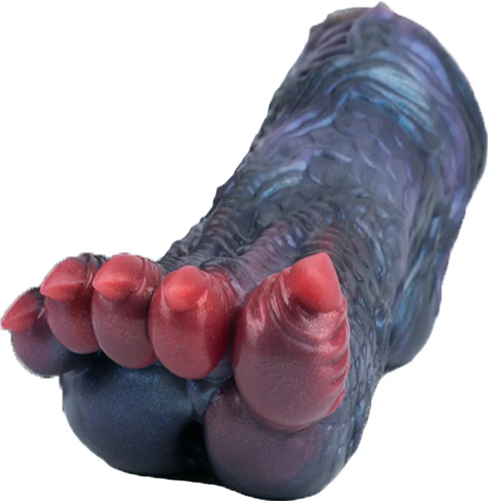 alien Foot Male Masturbator Silicone Soft Pocket Pussy Single Channel Penis Massage Stoker Fantasy Masturbator Foot Fetish