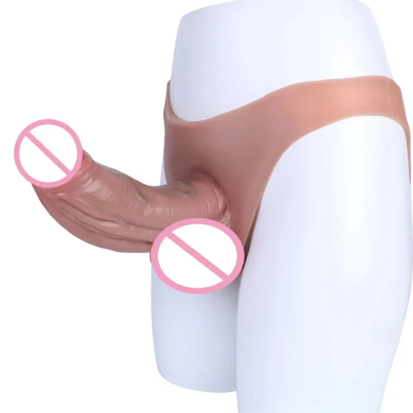 Soft Dildo Panties Strap on Realistic Hollow Dildo for Men Gay Adult Game Sex Toys for Lesbian Cosplay Penis Pants Masturbation