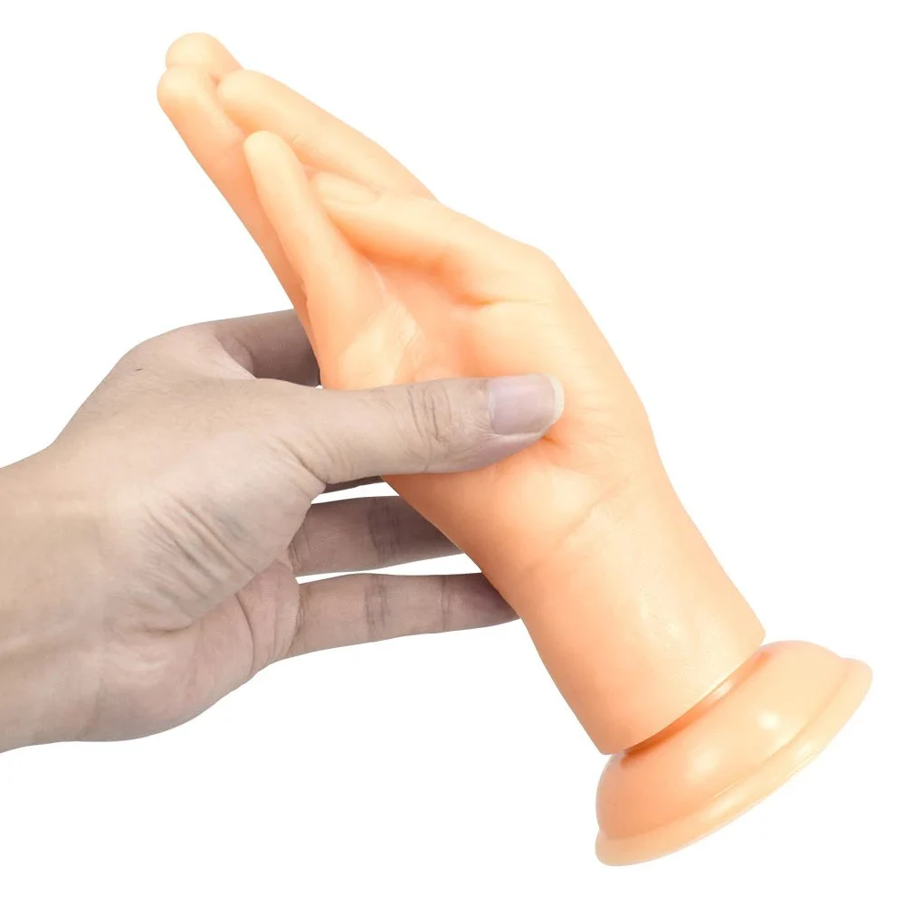 Super Huge Arm Fisting Silicone Dildo Artificial Hand Dildo Electr