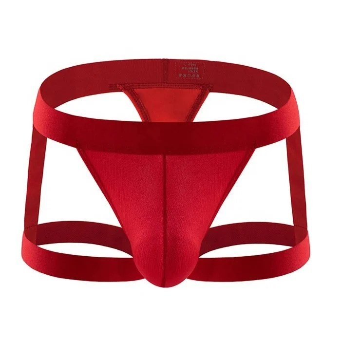 Men's Premium Fashion Cotton Stretch Jock Strap for Men Sexy Bikini Pants