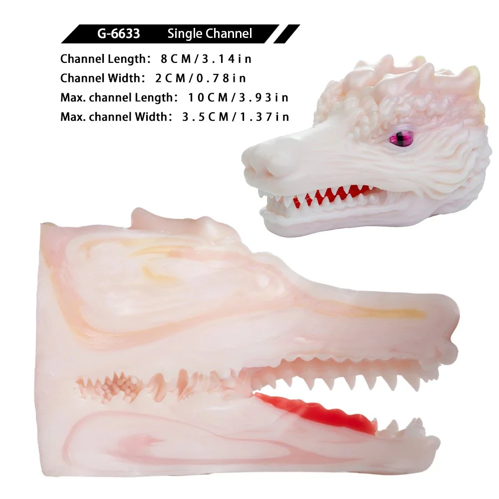 Dragon Head Pocket Pussy Male Masturbator Oral Sex Toys Penis Massage Stroker Masturbator Sex Toys for Men