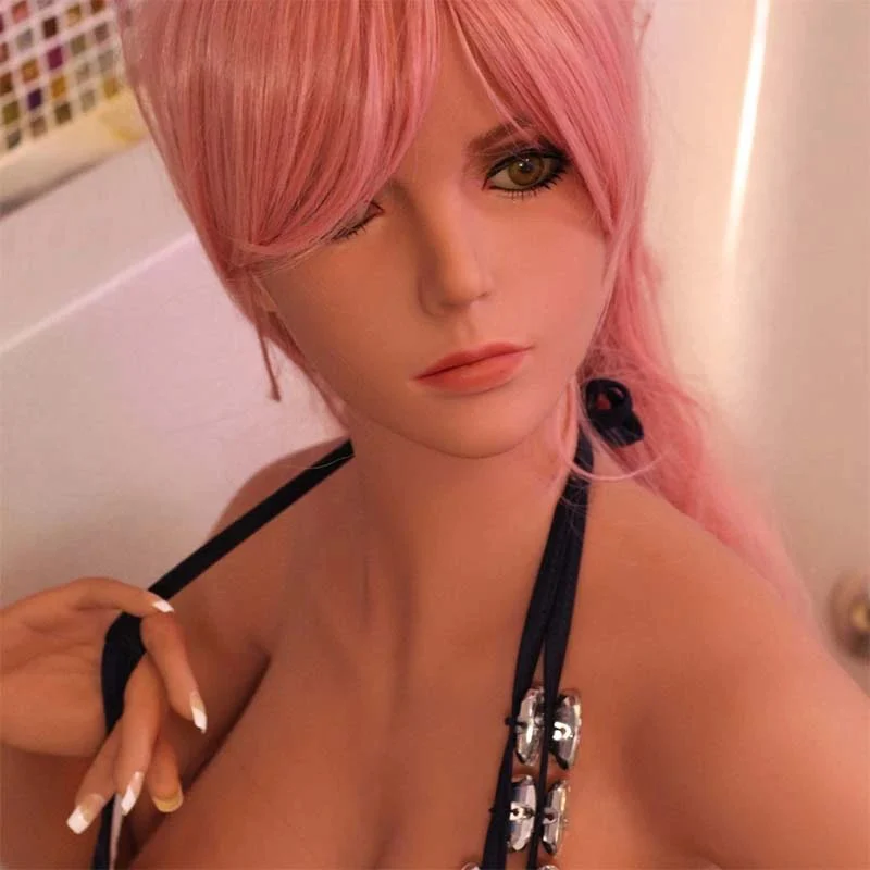 Life-Size Silicone Inflatable Sex Doll with Big Breasts TPE Material Adult Toy
