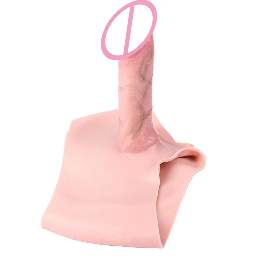 Strap on Dildo Panties Soft High Elasticity Silicone Pants Extender Length Reusable Men Condom Adult Transgender Crossdresser