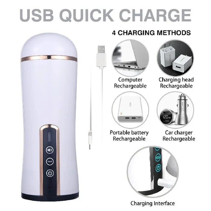 10-Frequency Male Adult Masturbator Sex Toy