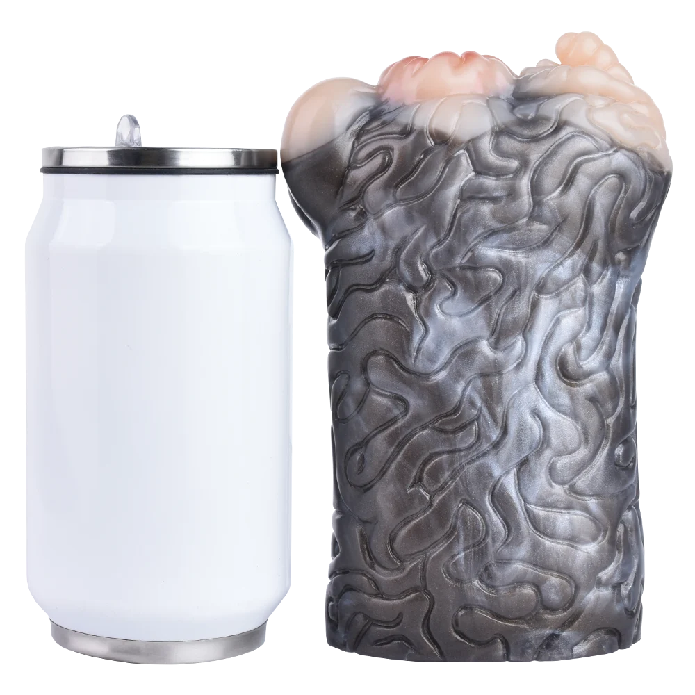 Liquid Silicone Men Masturbation Cup Animal Sex Toy Simulating Monkey Male Masturbating Sex Toy for Man Masturbators