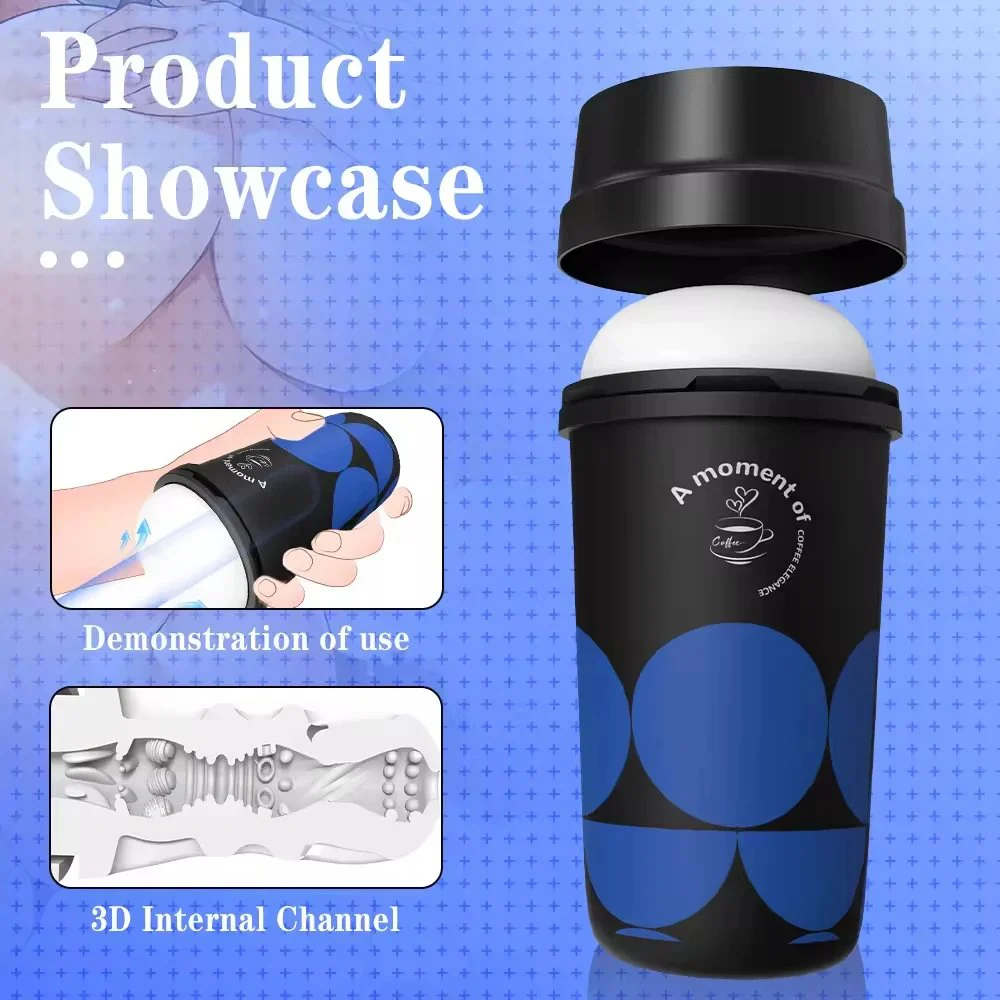 Male Clean and Easy Masturbation Cup Sex Toy Machine Device Masturbators for Men Vibradores Para Hombres
