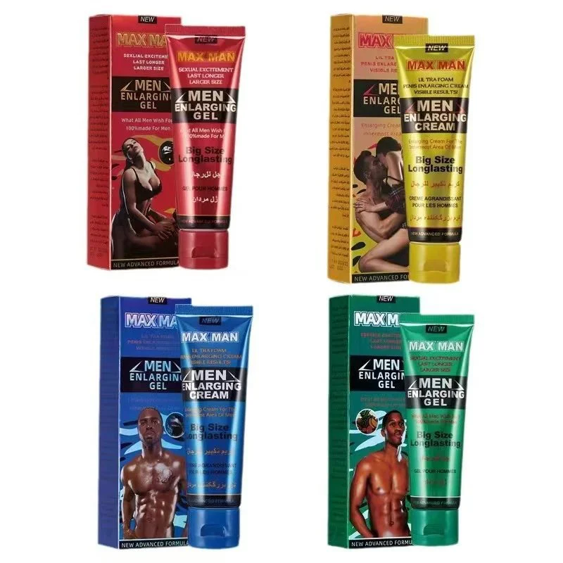Male Private Care 4 Kinds Natural Herbal Sexual Enhancement Cream MAX MAN Gel