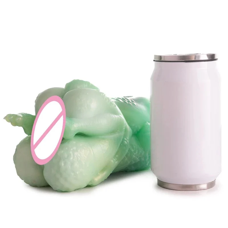 Fantasy Dragon Body-Safe Silicone Male Masturbator Medical-Grade Pocket Pussy Stroker Discreet Adult Men Onahole Sex Toys