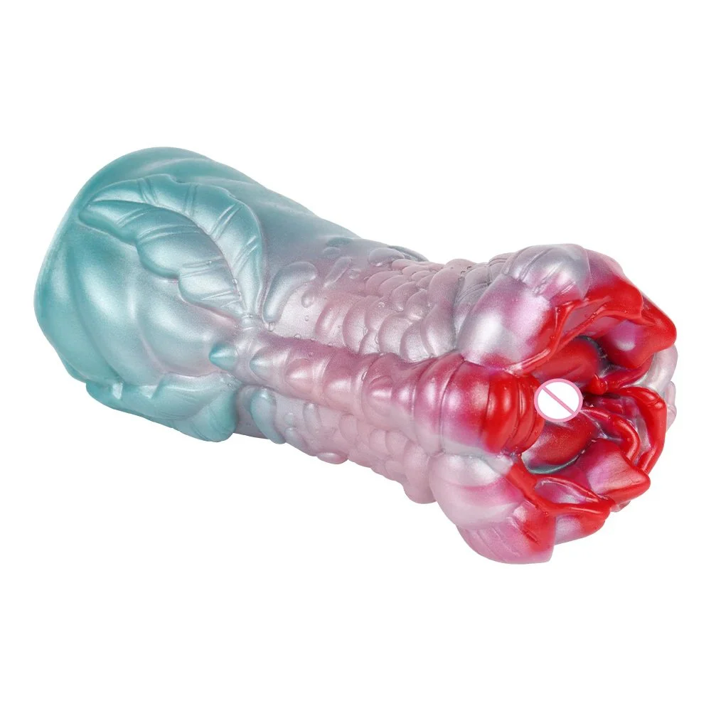 Male Masturbation Toys Machine Device Soft Flexible Pussy Sex Toys Adult Glans Stimulator Glans Massager for Male
