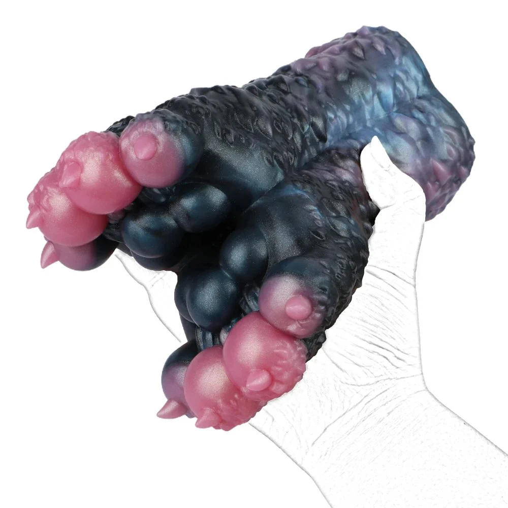 Fantasy Monster Beast Foot Male Masturbator Silicone Pussy Man's Penis Stroker Adult Man Realistic Vagina Sex Toy