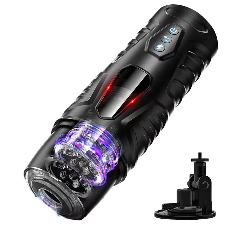 7 Modes Rechargeable Automatic Telescopic Rotation Male Masturbation Cup Sex Toys for Men