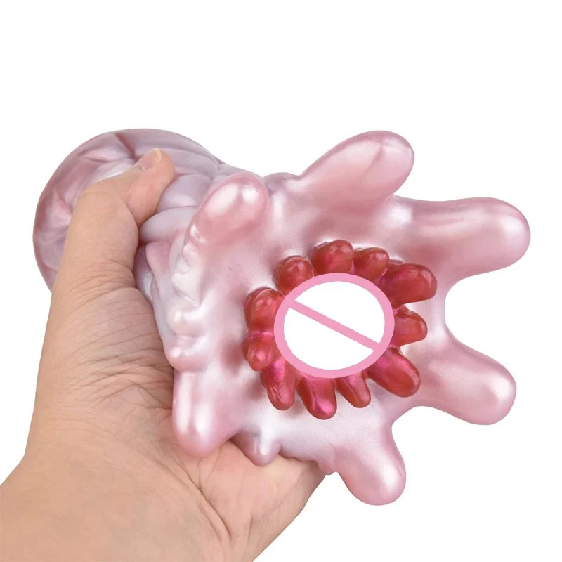 Male Masturbating Sex Toy Petal Fairy Color Male Masturbator Made of Liquid Silicone Soft and Comfortable Adult Toys