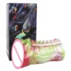 Adult Liquid Silicone Male Masturbators Machine Realistic Textured Vagina Elastic Pocket Pussy for Men Sex