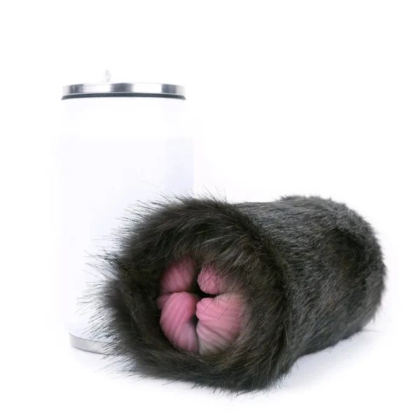 Fantasy Hei Hei Cat Plush Monster Masturbator Vagina Pocket Silicone Soft Male Masturbation Cup Adult Sex Toys